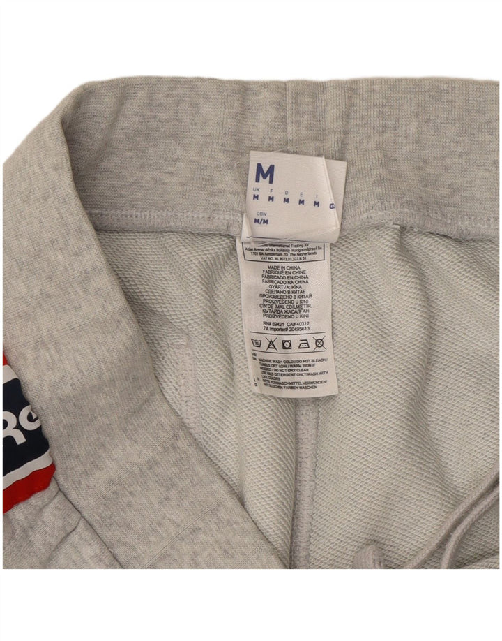 Reebok Pantalon de Survêtement Graphic Homme Gris Colorblock