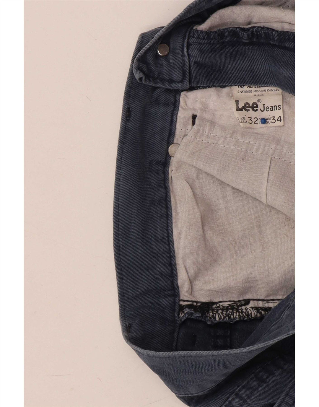 Lee Short en Jean Femme W32 Grand Bleu Coton