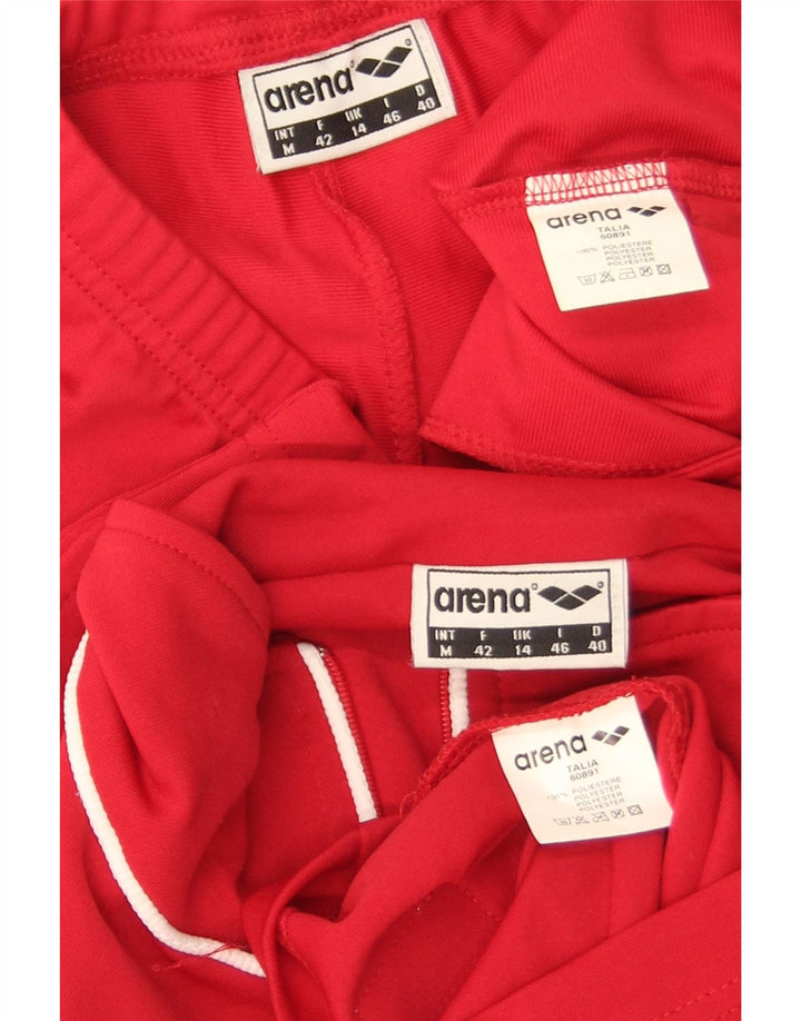 Arena Survêtement complet pour homme UK 14 Rouge moyen Polyester