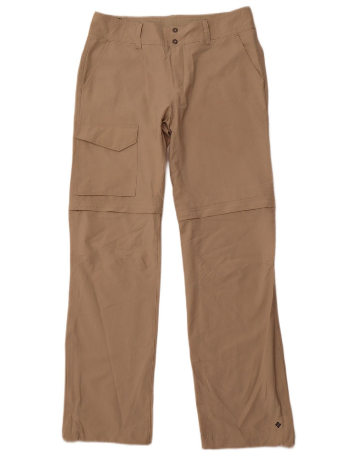 COLUMBIA Pantalon cargo droit pour femme US 8 Medium W30 L32 Beige