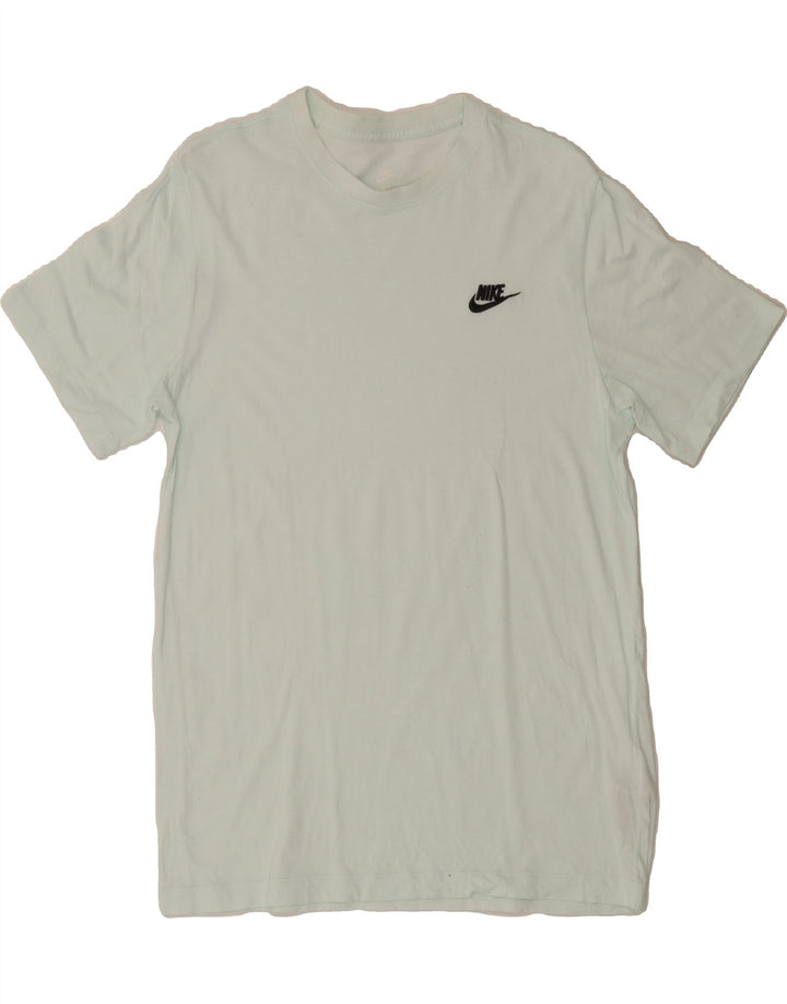 NIKE Mens T-Shirt Top Medium Blue Cotton Vintage Nike and Second-Hand Nike from Messina Hembry 