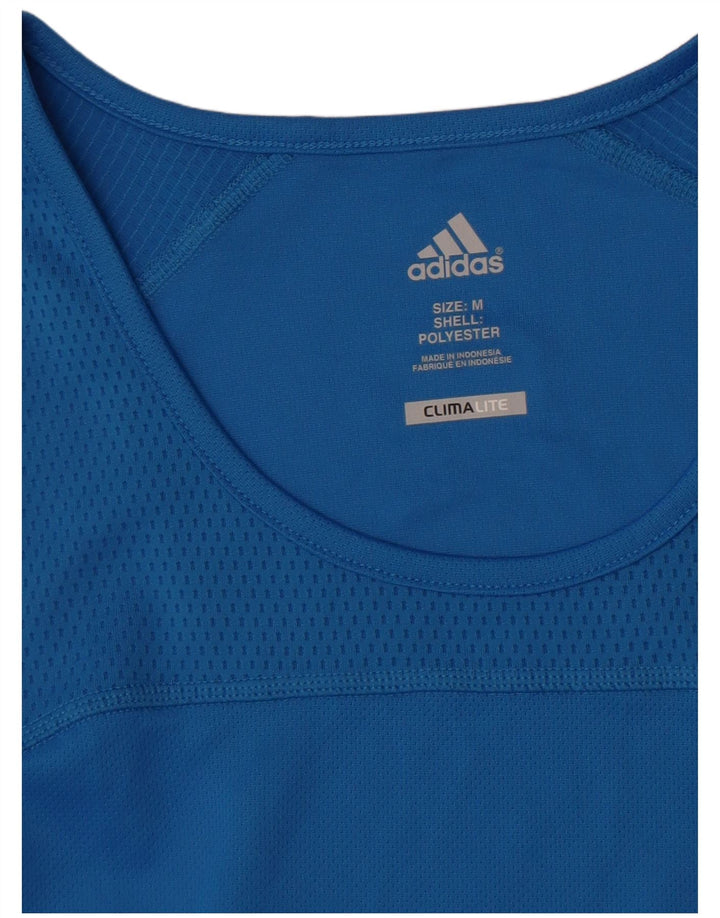 Adidas Homme Climalite Débardeur Bleu Moyen Polyester