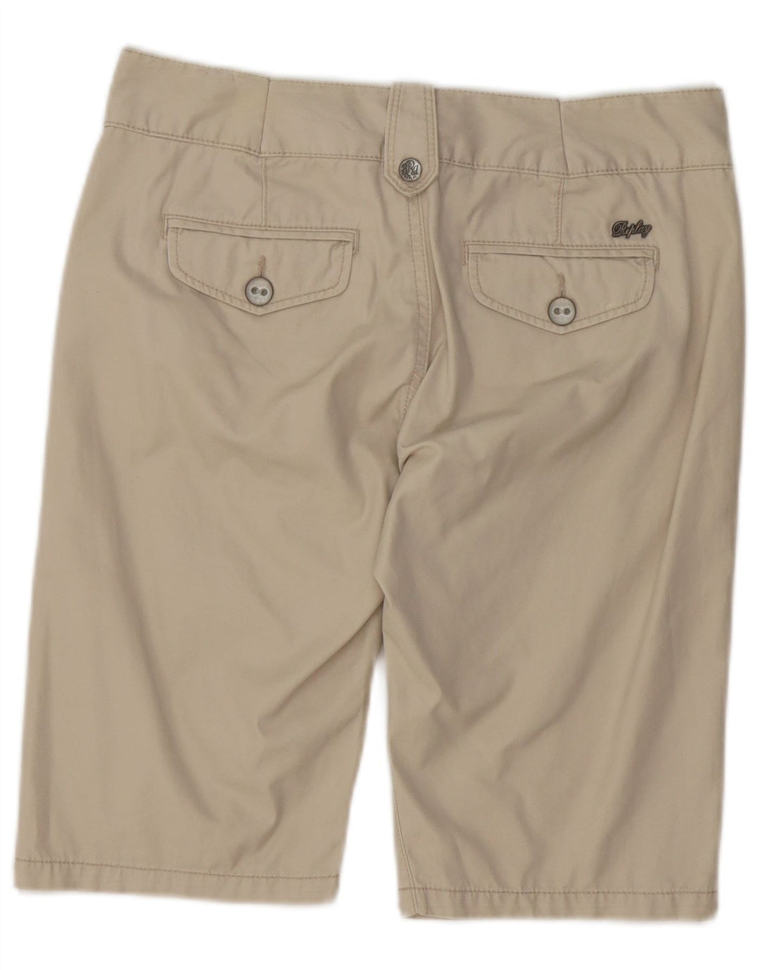 Replay Short Chino Femme W28 Coton Beige Moyen
