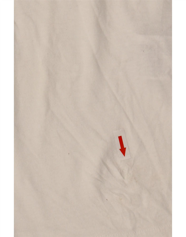 Levi's T-Shirt Top XL Homme Blanc Coton