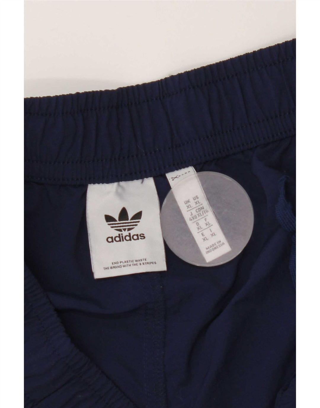 Adidas Short de bain homme XL bleu marine polyester