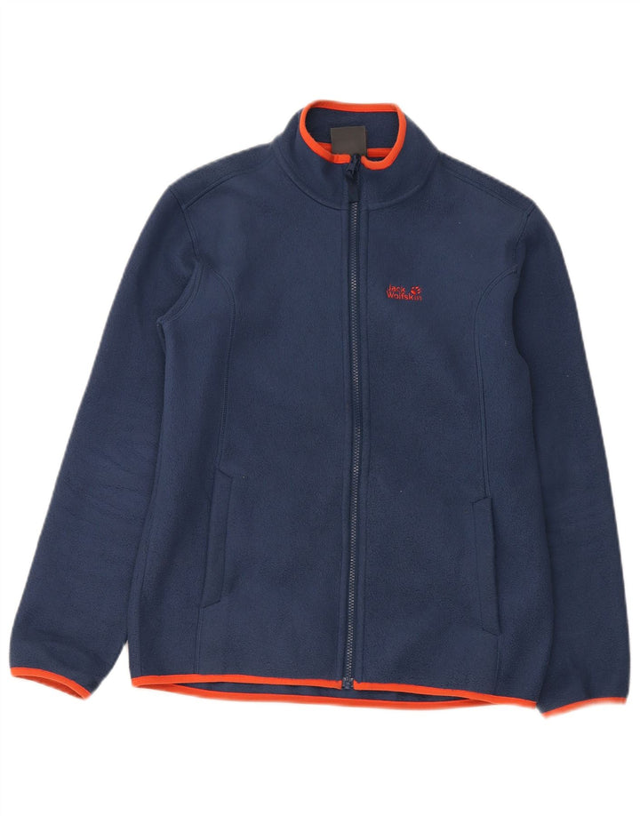 Jack Wolfskin Veste Polaire Liner Garçon 13-14 ans Bleu Marine Polyester