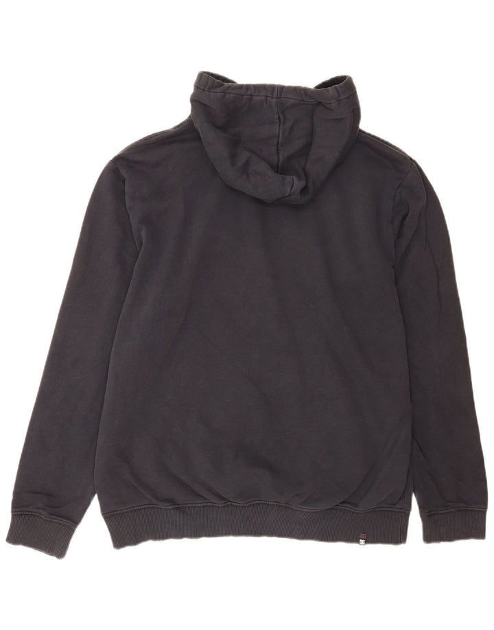 DC Pull à Capuche Graphique Homme Bleu Marine Moyen Coton