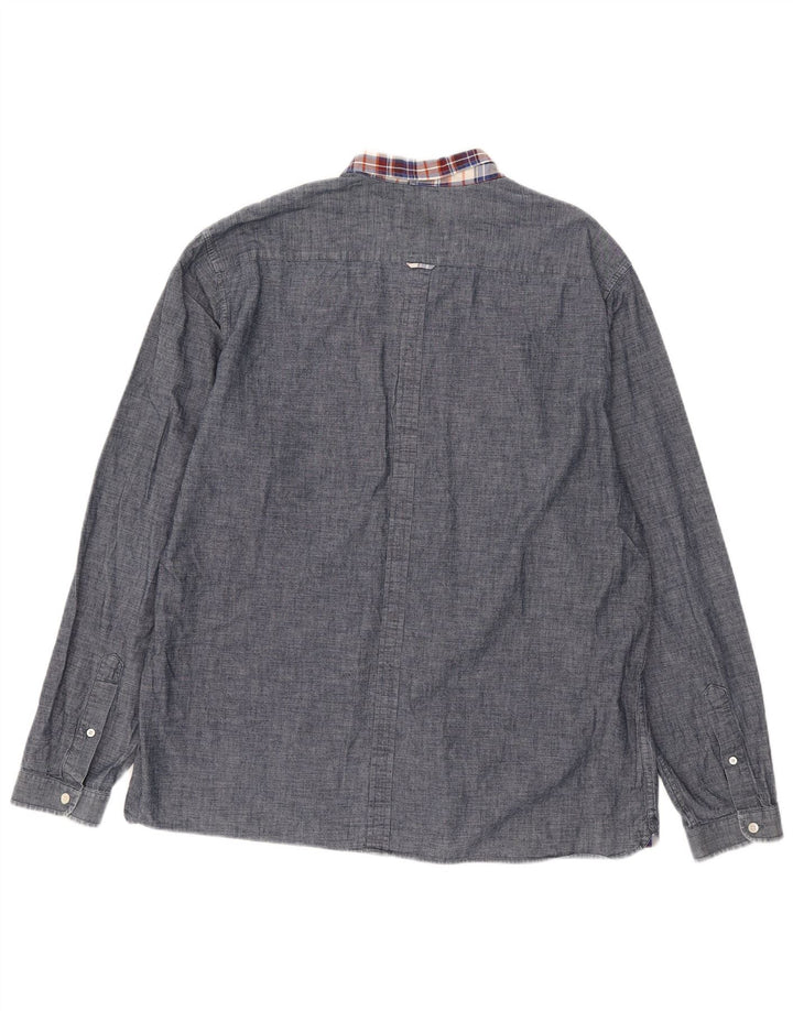 Fred Perry Chemise Slim Fit Homme Bleu Marine XL