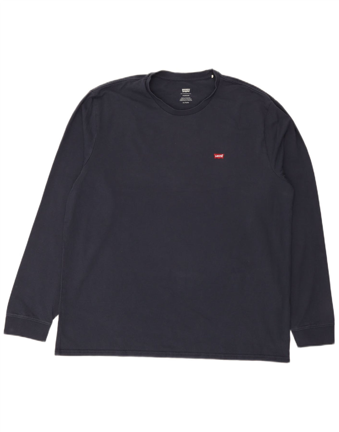 Levi's Haut Standard Manches Longues XL Homme Bleu Marine Coton