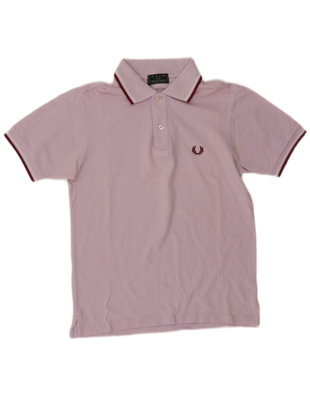 Fred Perry Polo Homme XS Violet Coton