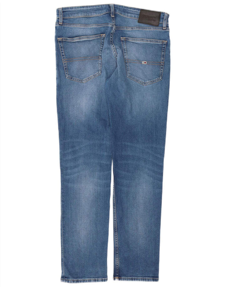 TOMMY HILFIGER Jean Slim Homme W32 L30 Bleu Coton