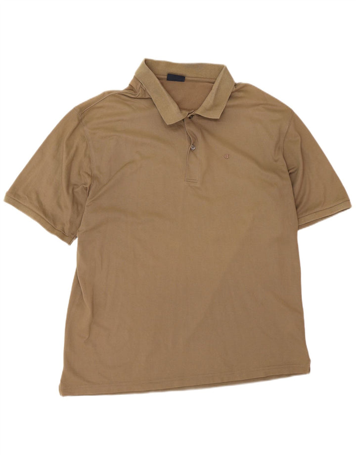 CHAMPION Polo Homme 2XL Marron Coton