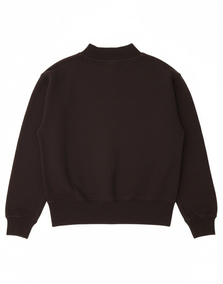 CHAMPION Sweat-Shirt Graphique Fille 11-12 Ans Grand Coton Noir