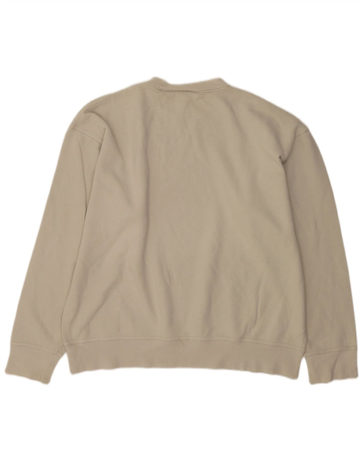 Asics Sweat-shirt graphique pour homme 2XL Beige