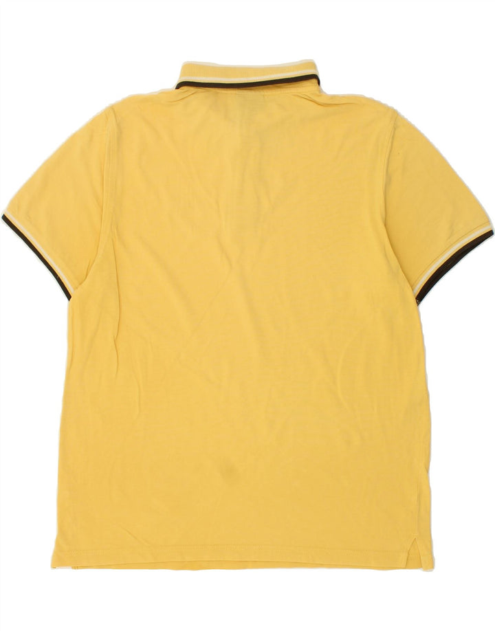 LOTTO Mens Polo Shirt Medium Yellow Vintage Lotto and Second-Hand Lotto from Messina Hembry 