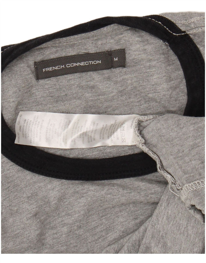 FRENCH CONNECTION T-Shirt Homme Gris Moyen Coton