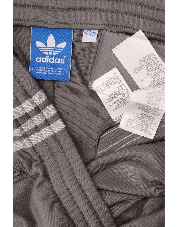 Adidas Pantalon de survêtement pour homme Petit gris Polyester