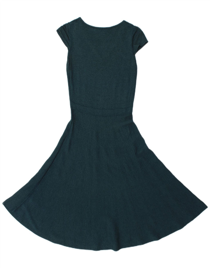 Oasis Robe trapèze surdimensionnée pour femme UK 6 XS Vert