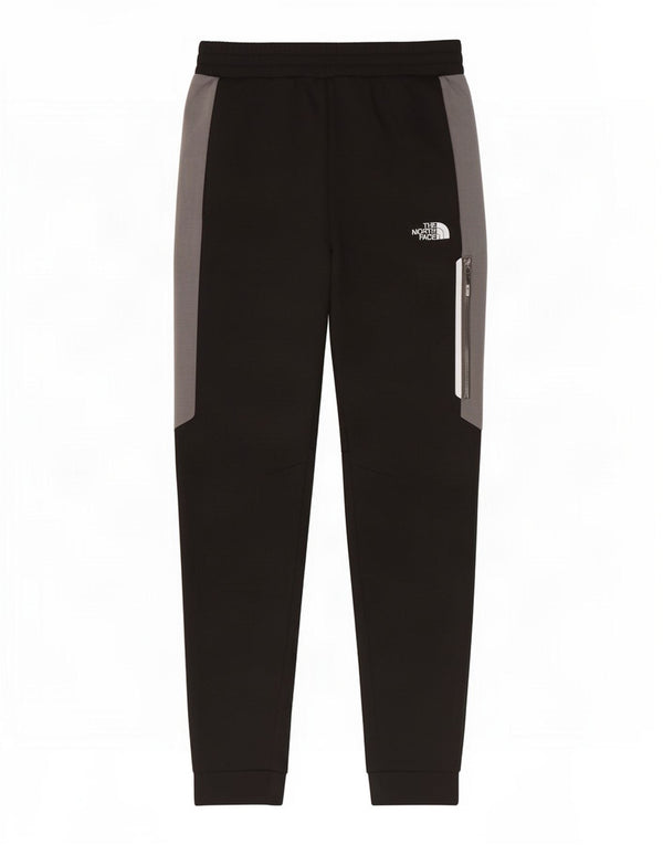 The North Face Mens Tracksuit Trousers Joggers Small Black Colourblock