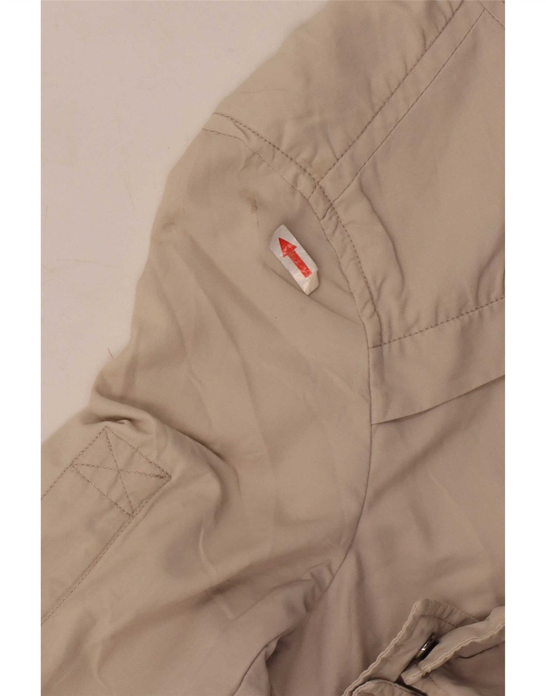 Massimo Dutti Veste utilitaire pour femme UK 14 Coton beige moyen