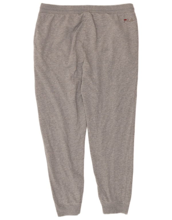 Fila Pantalon de Survêtement Homme Joggers 2XL Gris Moucheté Coton