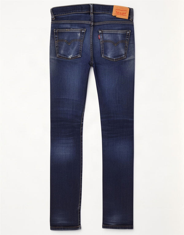 Levi's Garçon 510 Jean Skinny 13-14 ans W28 L29 Bleu Marine Coton
