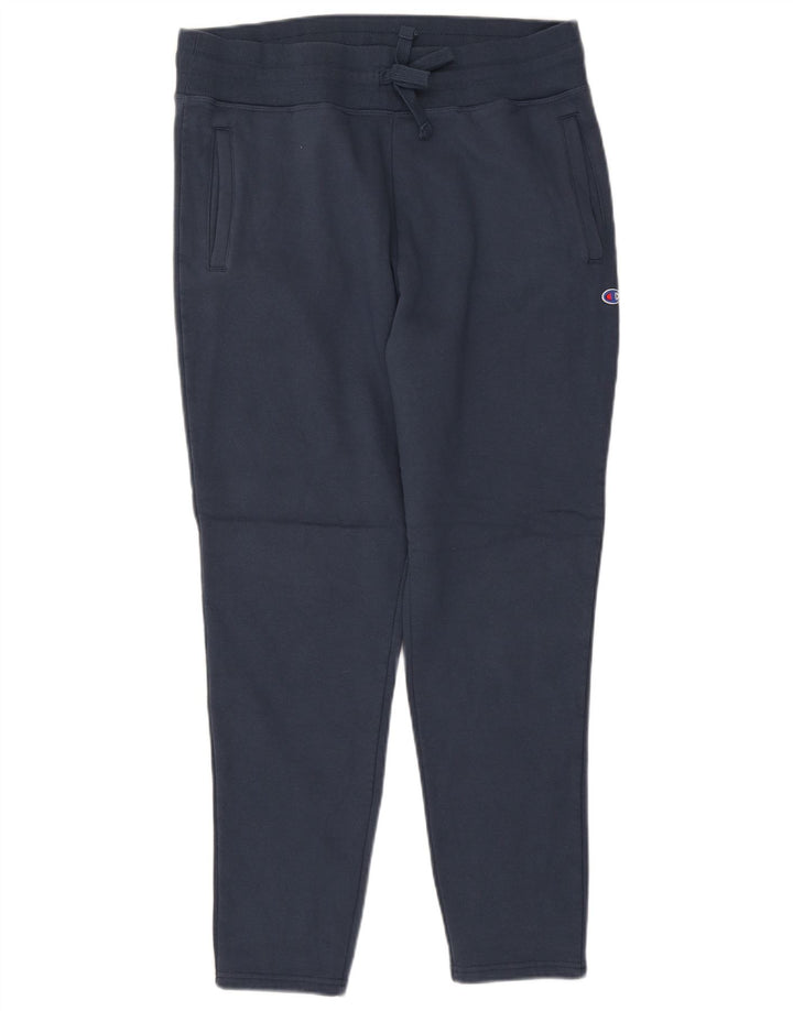 Champion Pantalon De Survêtement Homme Large Bleu Marine Coton