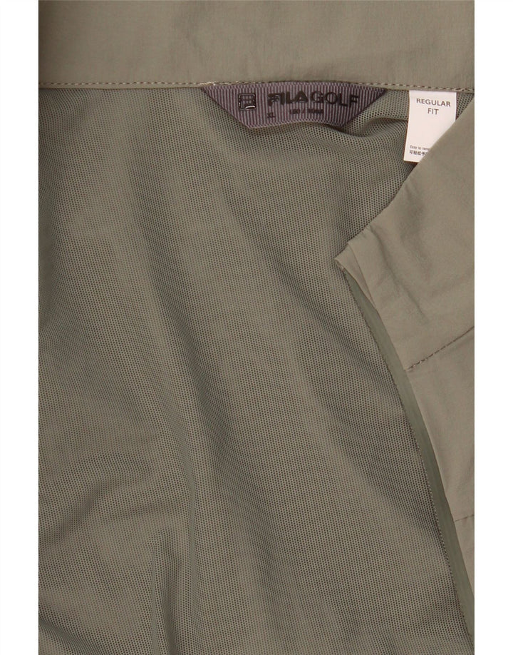 Fila Veste de survêtement coupe régulière pour femme UK 18 XL Kaki