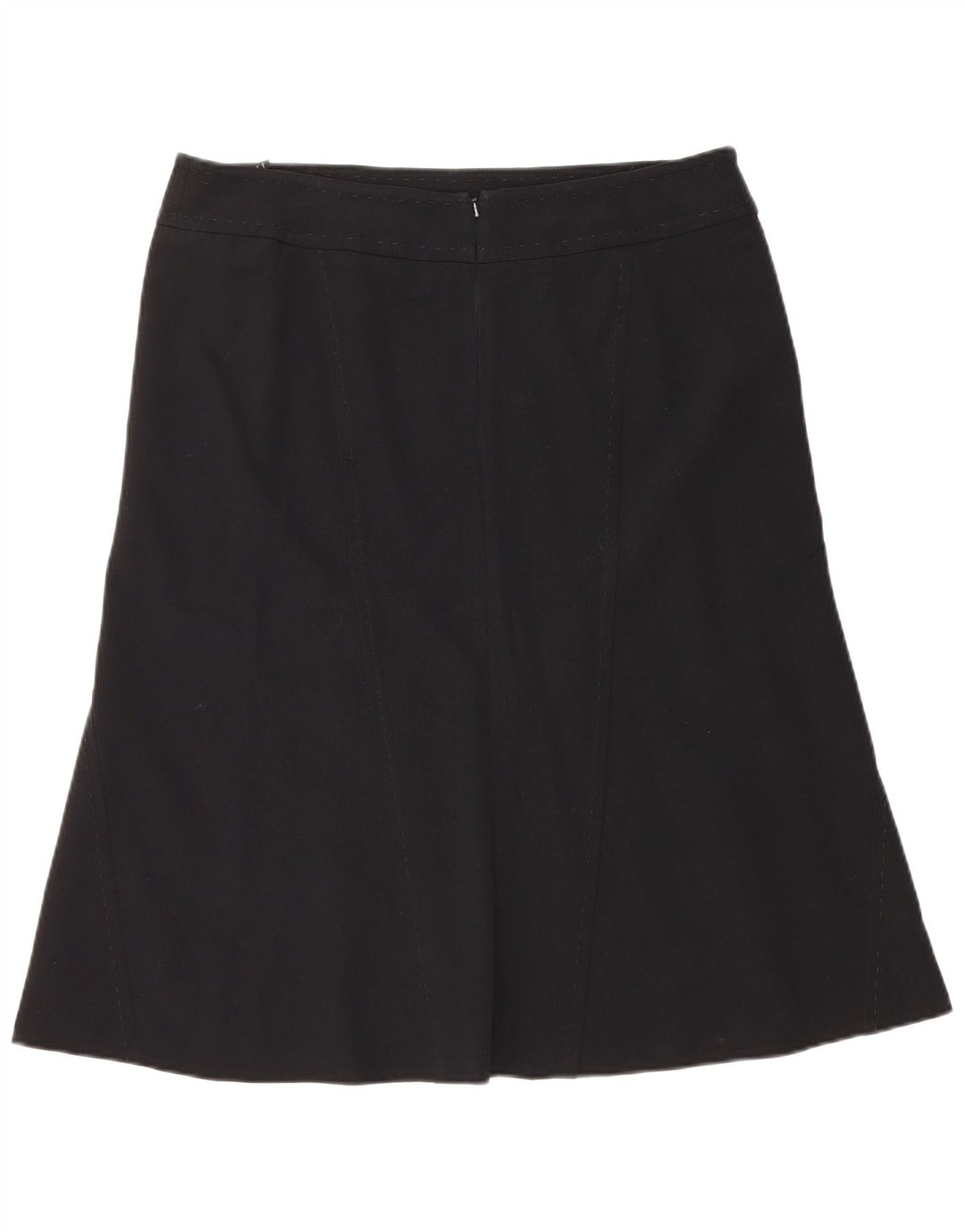 COAST Jupe trapèze pour femme UK 16 Large W34 Noir Polyester