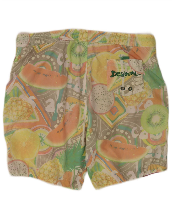 Desigual Short de Bain Graphic Homme Multicolore Moyen Polyamide