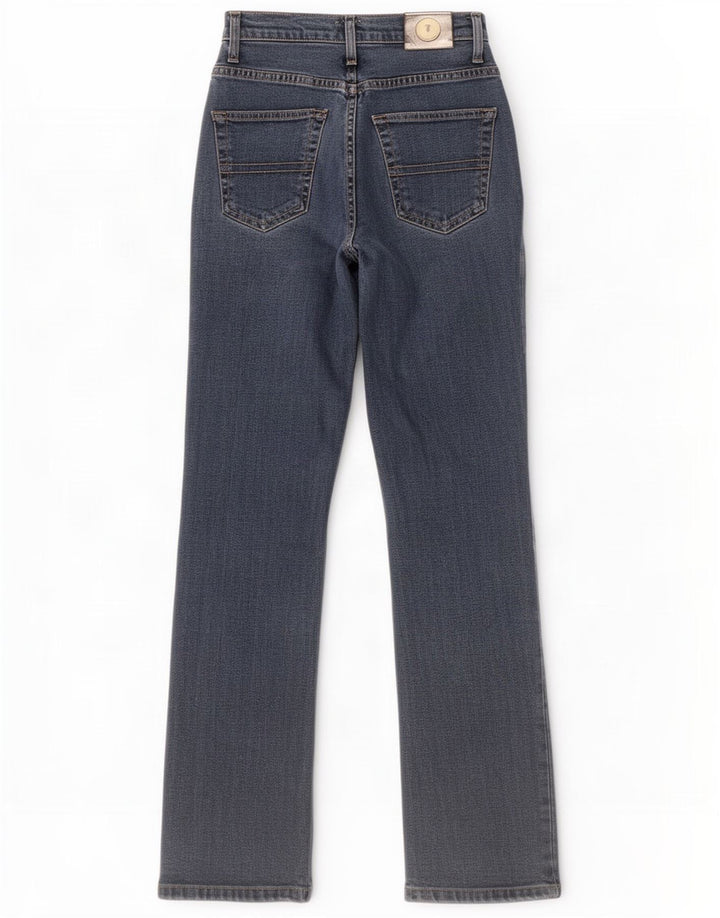 Trussardi Jean Bootcut W26 L29 Bleu Marine Coton Femme
