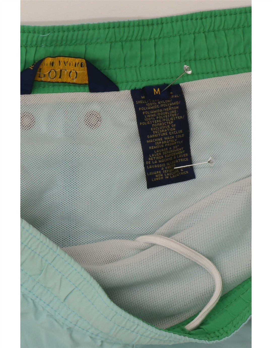 Polo Ralph Lauren Short de Bain Homme Nylon Bleu Moyen