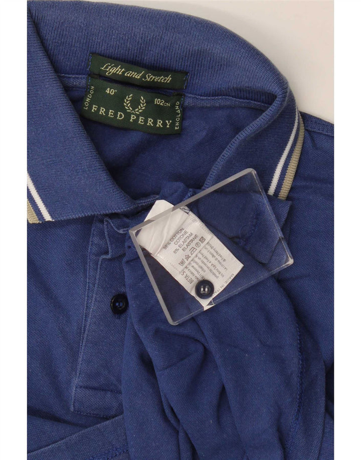 Fred Perry Polo Homme Petit Bleu Marine Rayé Coton