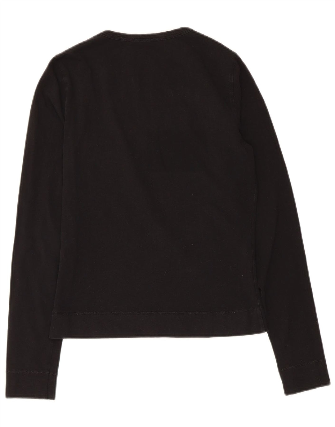 Liu Jo Femme Top Graphique Manches Longues IT 42 Coton Noir Moyen
