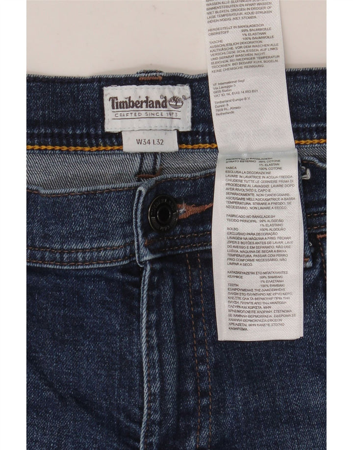 TIMBERLAND Jean droit homme W34 L32 bleu coton