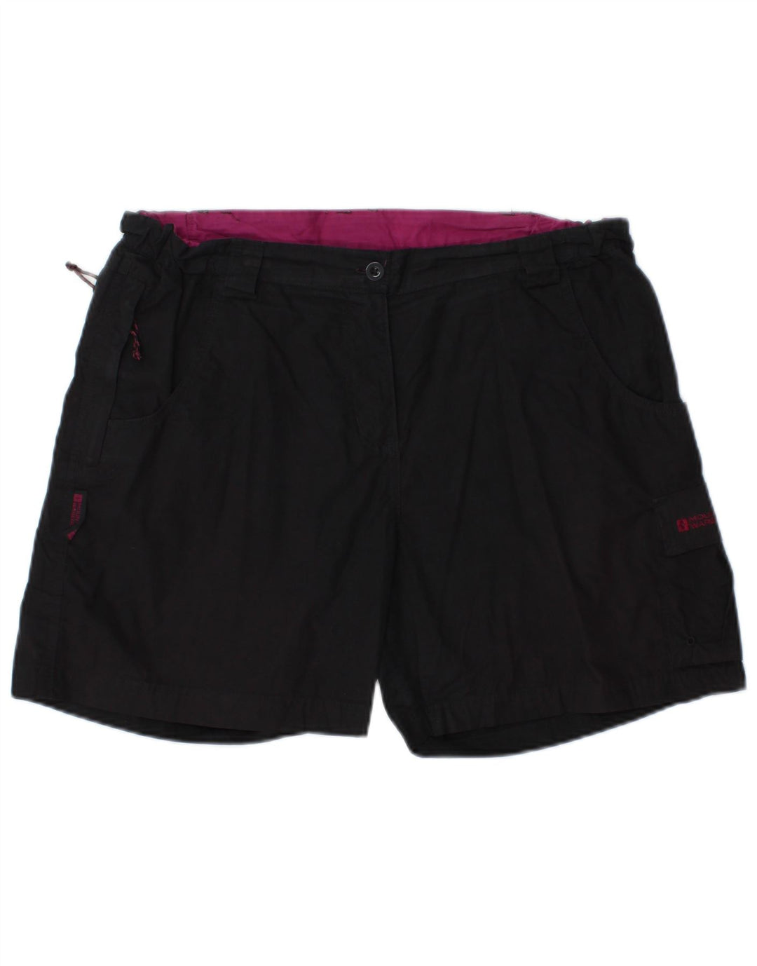 MOUNTAIN WAREHOUSE Short cargo pour femme UK 14 Large W32 Noir Polyester