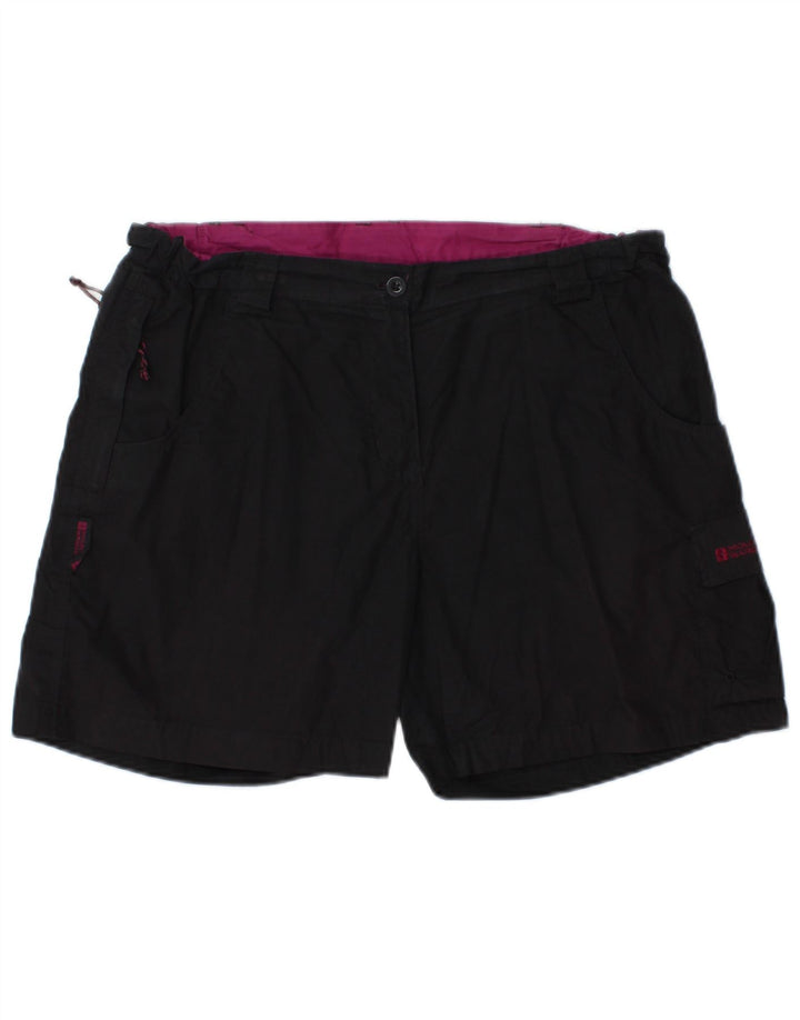 MOUNTAIN WAREHOUSE Short cargo pour femme UK 14 Large W32 Noir Polyester