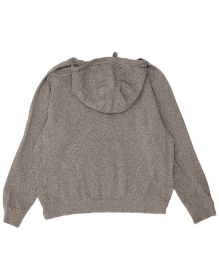 Nike Pull à capuche en coton moucheté gris moyen pour homme