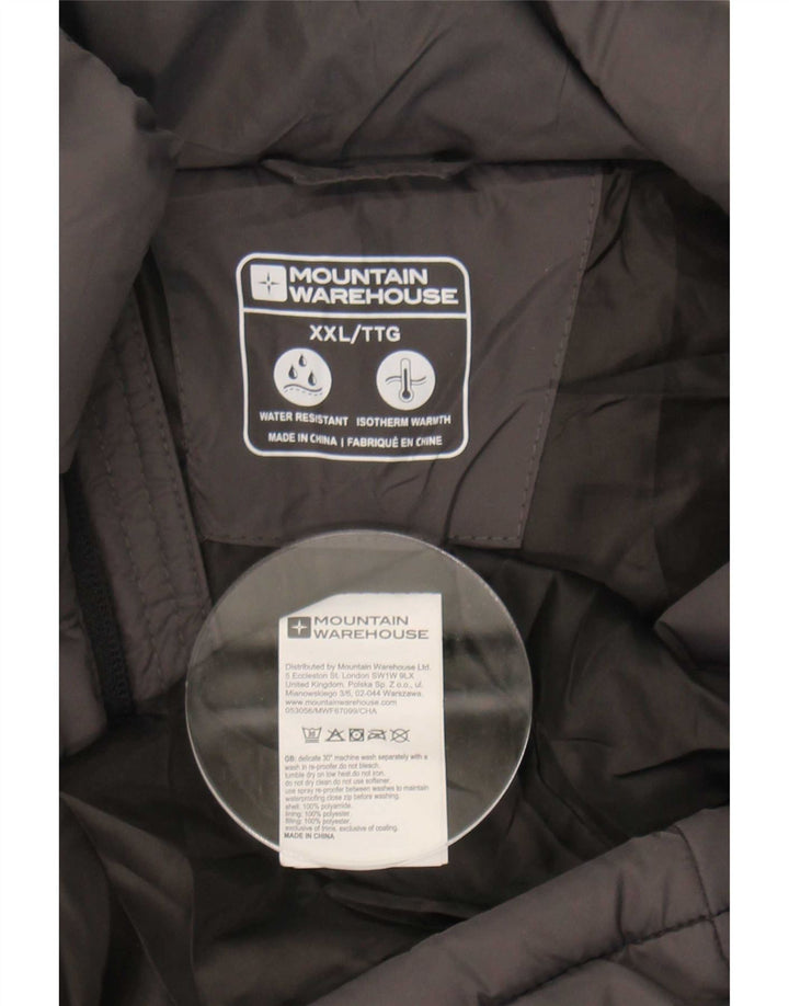 Mountain Warehouse Gilet rembourré pour homme UK 44 2XL Gris Polyamide