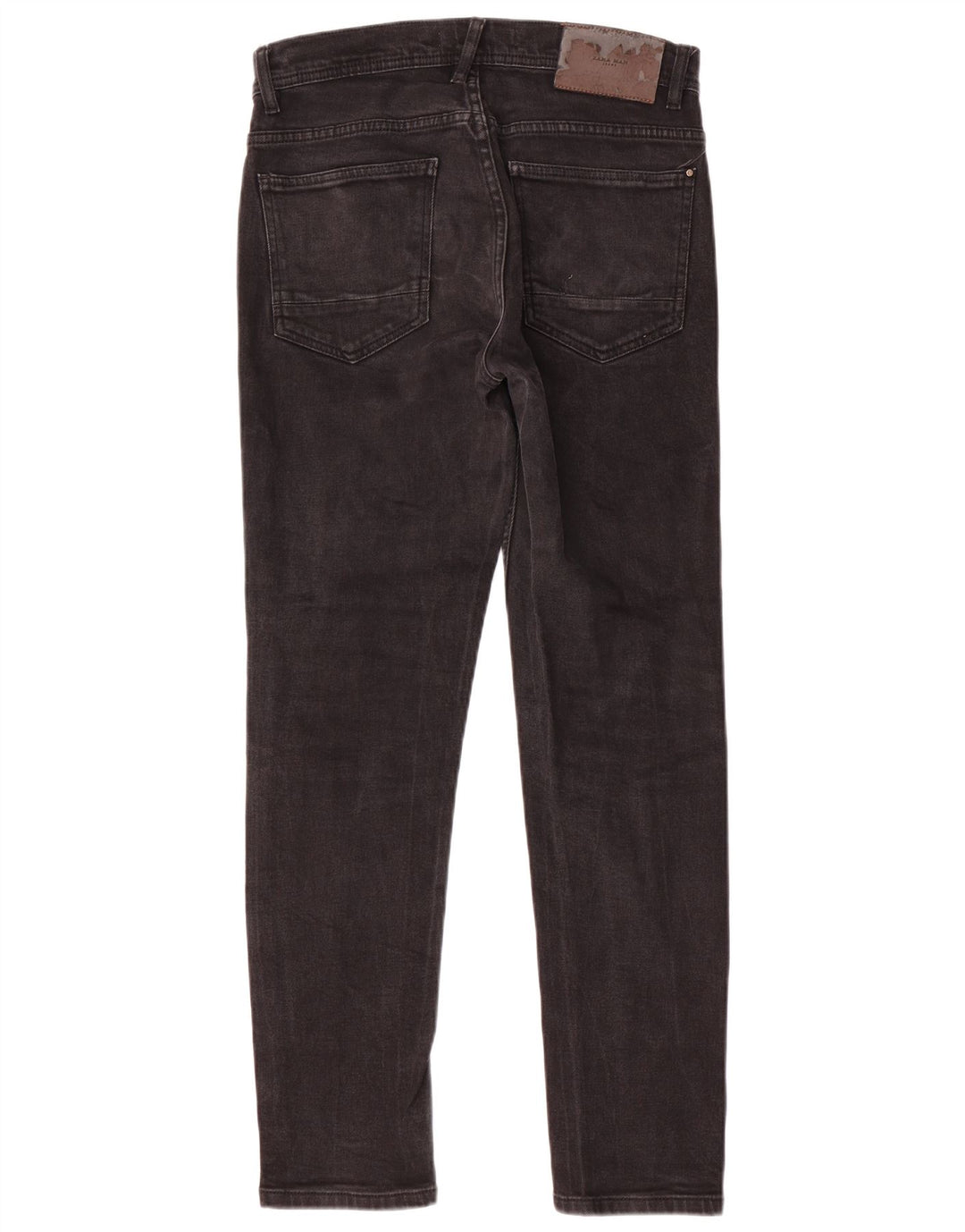 Zara Jean Slim Homme EU 40 Moyen W31 L30 Noir