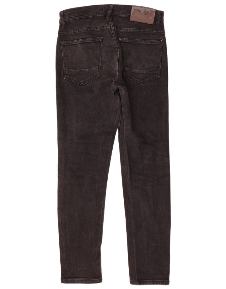 Zara Jean Slim Homme EU 40 Moyen W31 L30 Noir