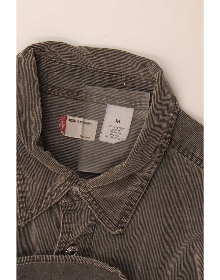 Levi's Chemise Velours Côtelé Homme Gris Moyen