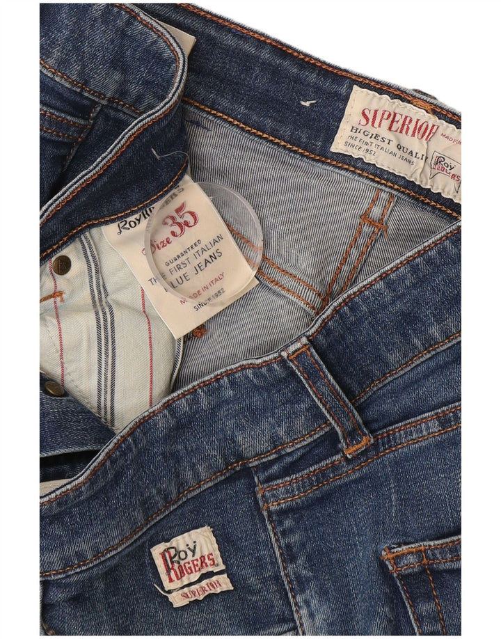 Roy Rogers Jean Slim Supérieur Femme W35 L33 Bleu Coton