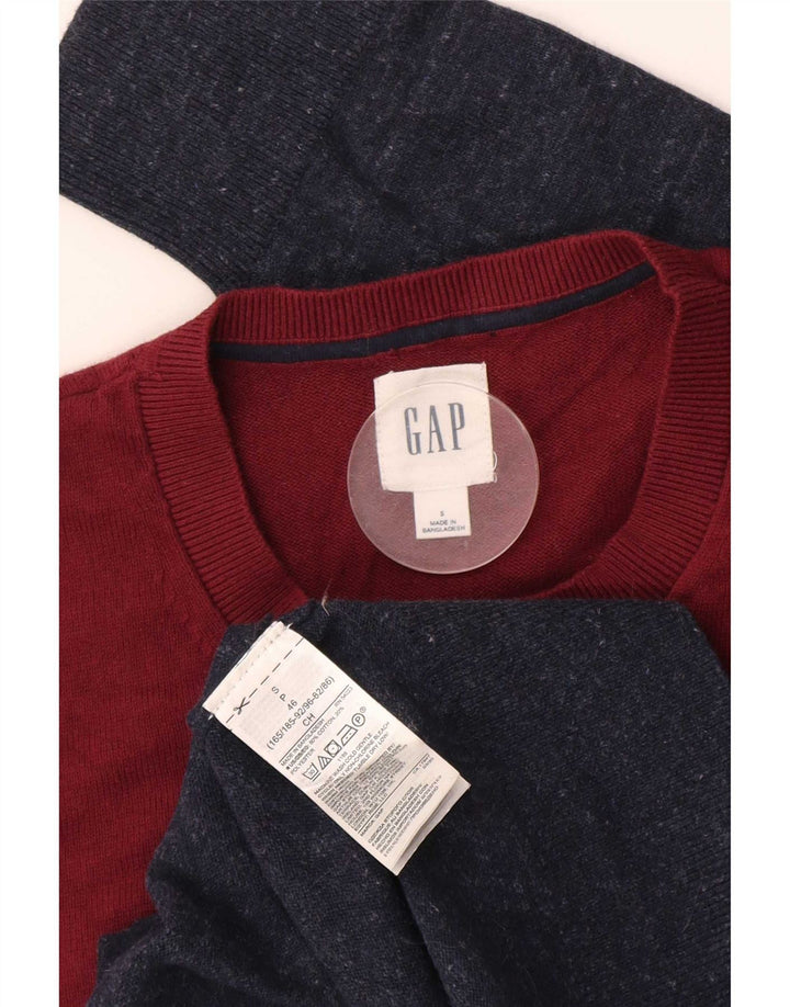 Gap Pull à col rond pour homme Petit coton multicolore colour block