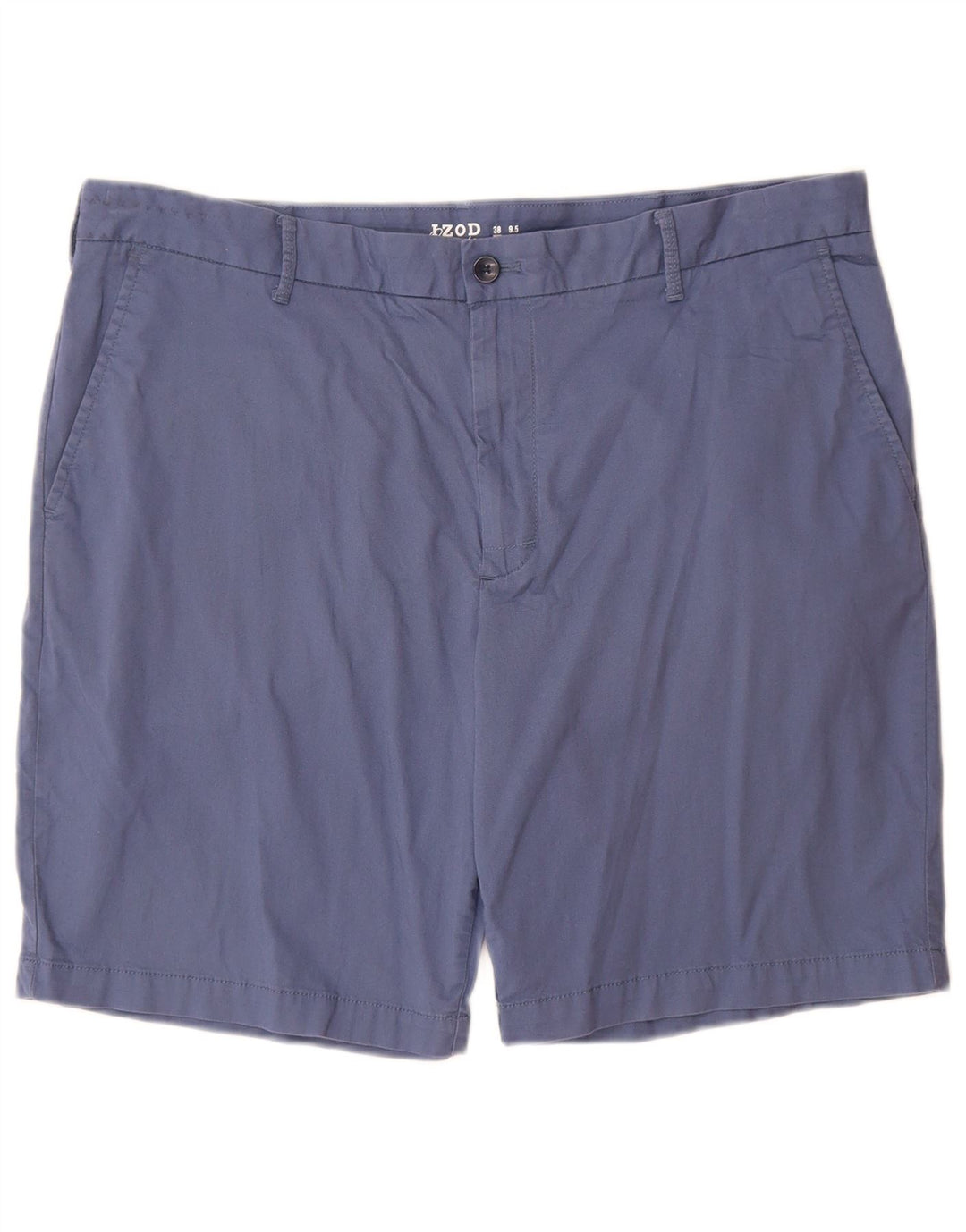 IZOD Short Chino Homme Eau Salée W38 XL Bleu Coton