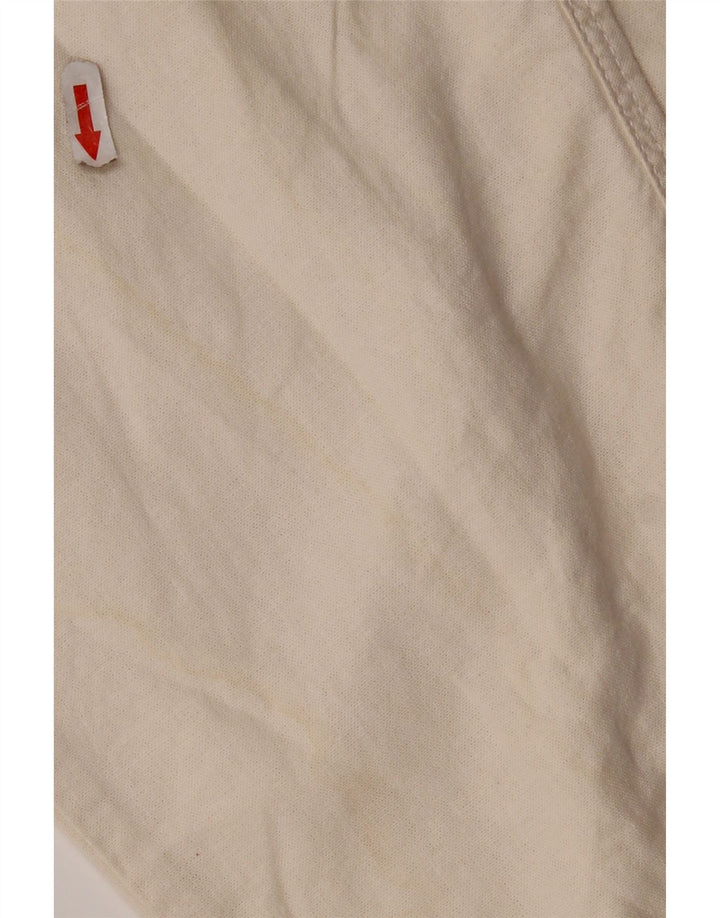 Marks & Spencer Pantalon de survêtement pour femme UK 16 Large Blanc Lin