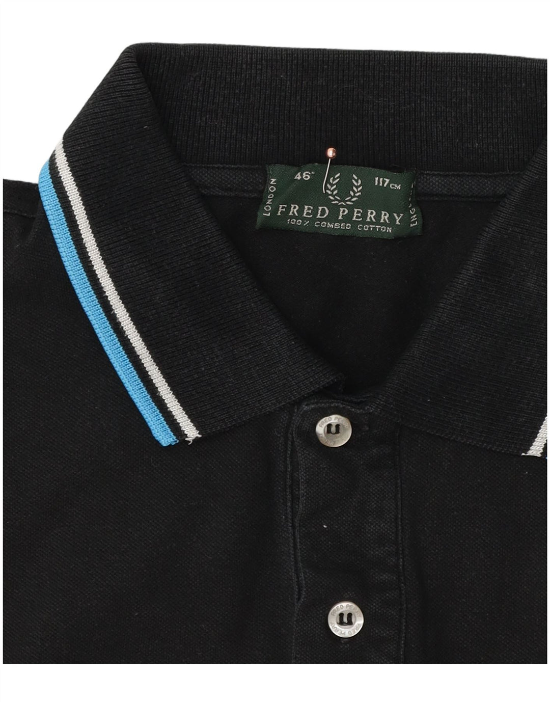 Fred Perry Polo Homme Grand Noir Coton