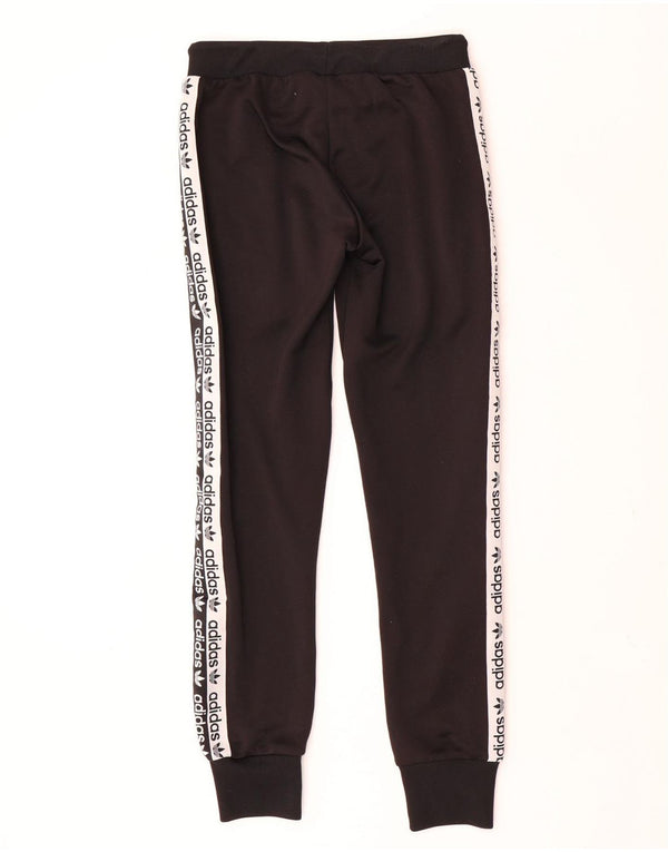 Adidas Pantalon de survêtement graphique pour femme Joggers UK 10 Small Noir