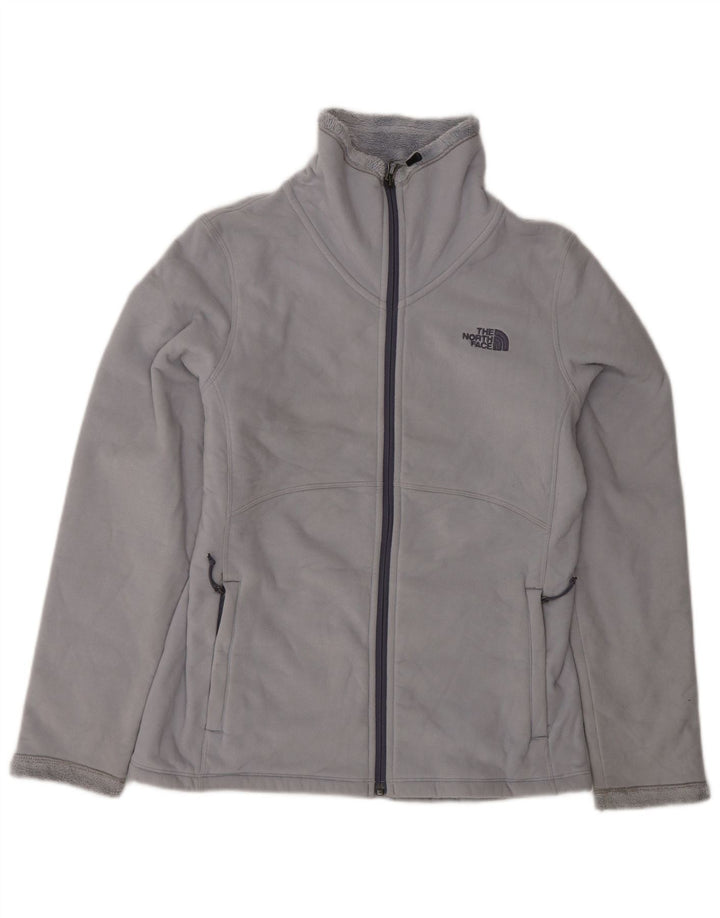 THE NORTH FACE Veste Polaire Femme UK 14 Gris Moyen Polyester