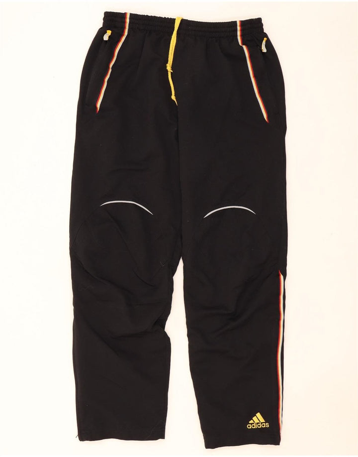 ADIDAS Pantalon de survêtement pour homme UK 42/44 Large W36 L30 Noir Polyester